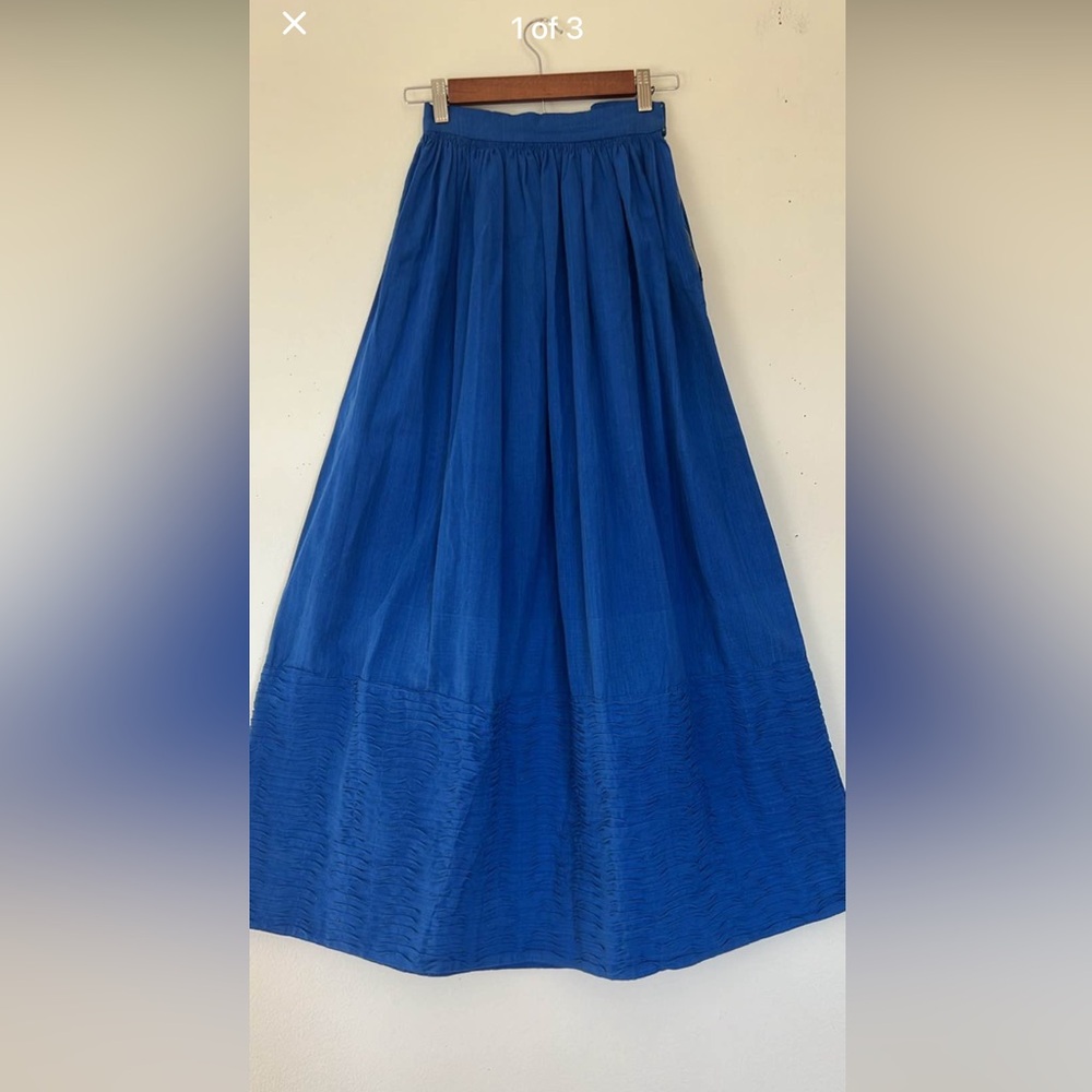 Elegant Blue Women's Skirt